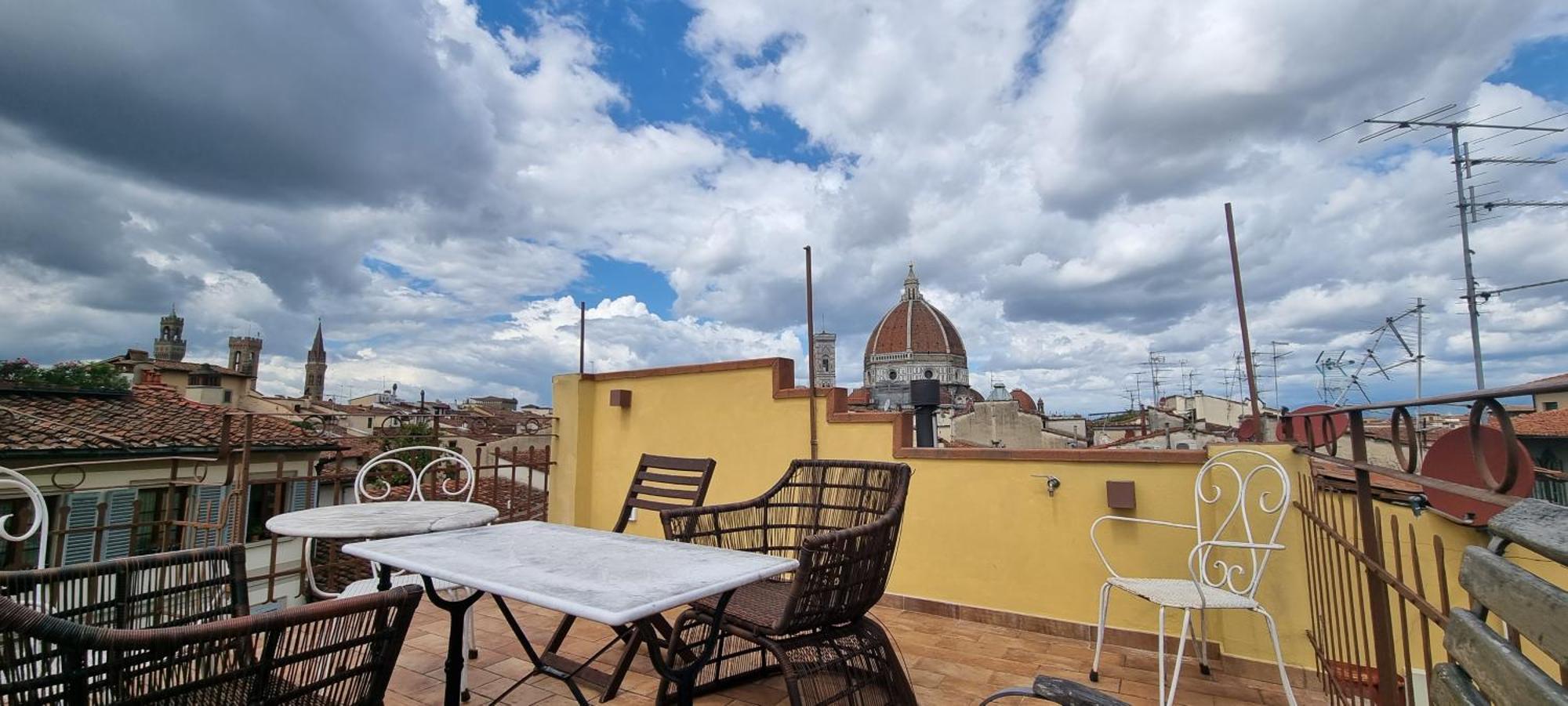 Luxury Penthouse With Terrace Apartment Florence Exterior photo